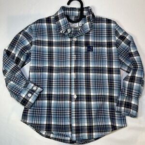 Properly Tied Shirt Boys Size‎ 3T Button Down Long Sleeve Classic Fit Flannel